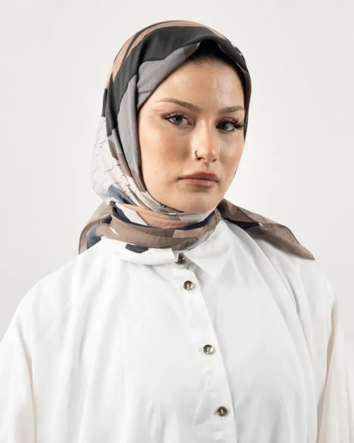 Benetton Siena Eşarp Vizon-11