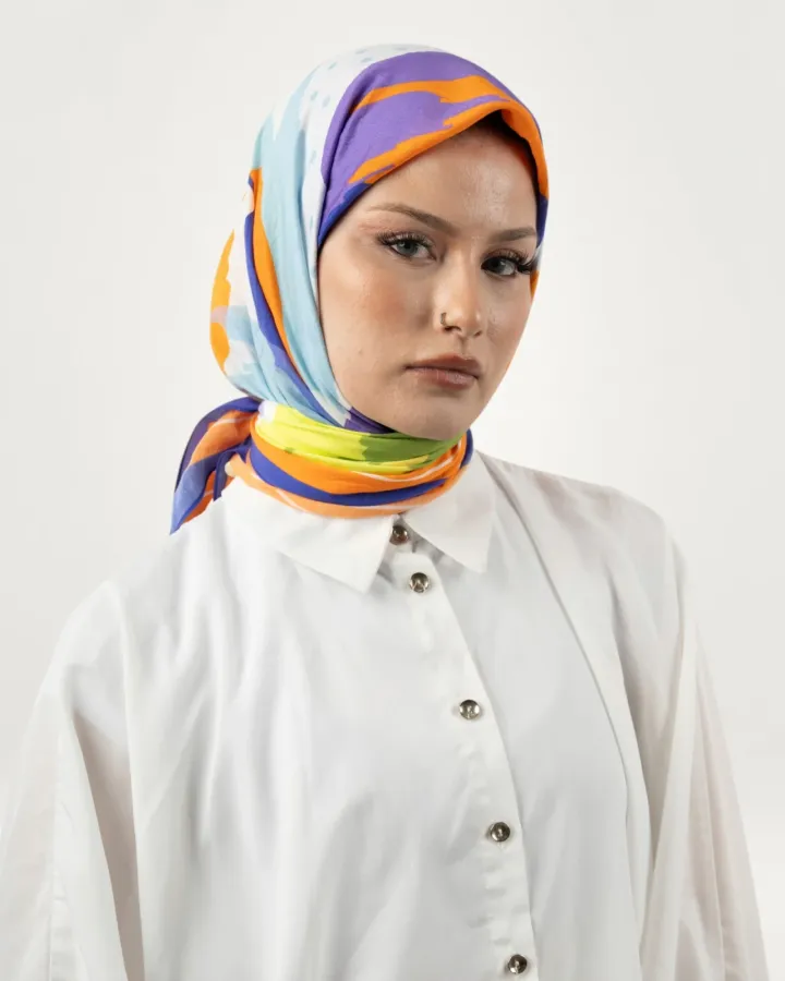 Benetton Siena Eşarp Orange