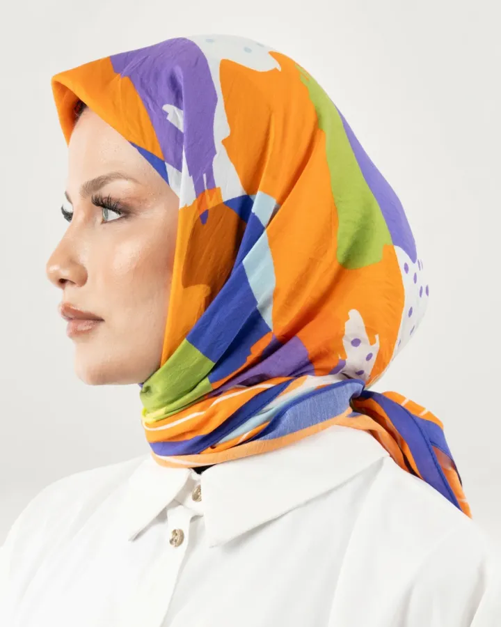 Benetton Siena Eşarp Orange