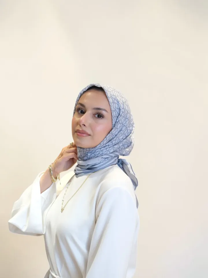 Belli Premium Soft Eşarp Gümüş