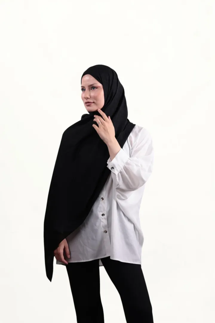 Benetton Elegante Dos Şal Siyah
