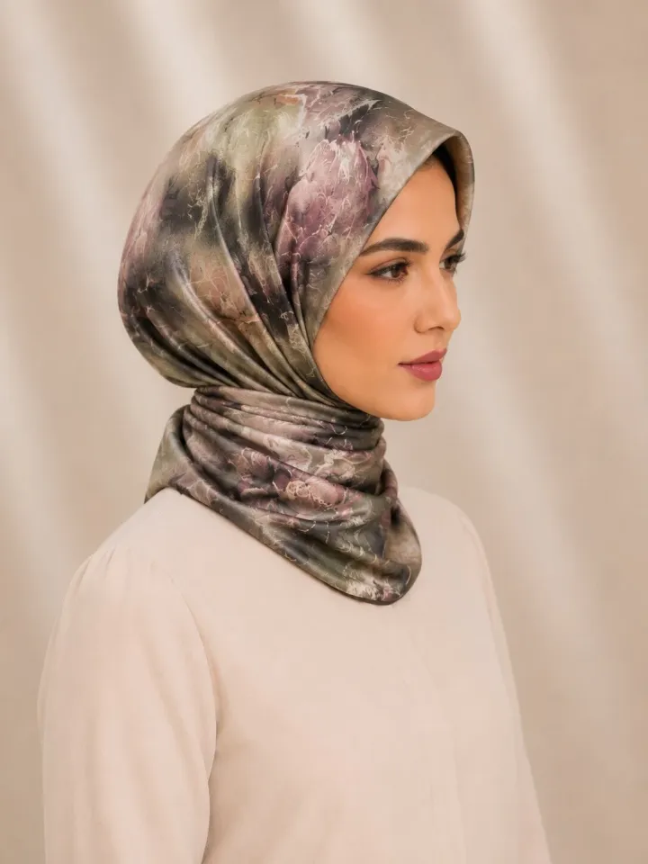 Carell Haki Detaylı Soft Eşarp