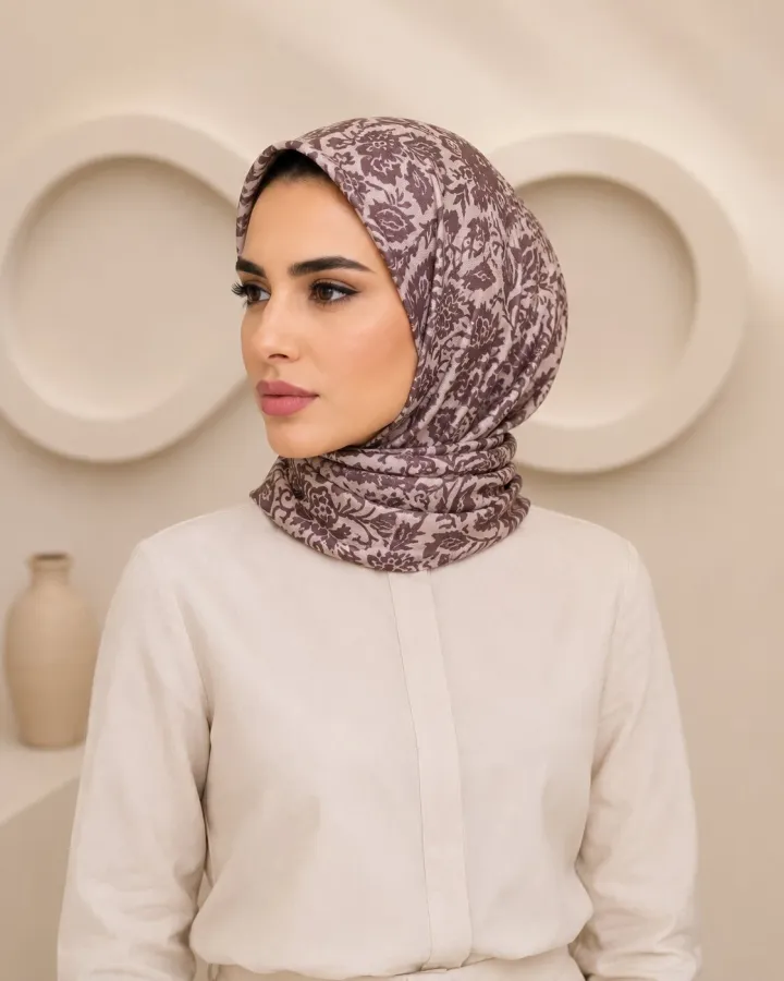 Carell Bordo Soft Eşarp Bordo