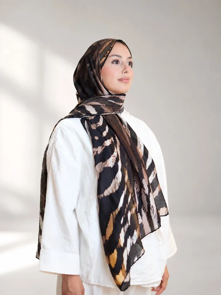 La Boutique Güz Serisi Bitkisel Şal 1431