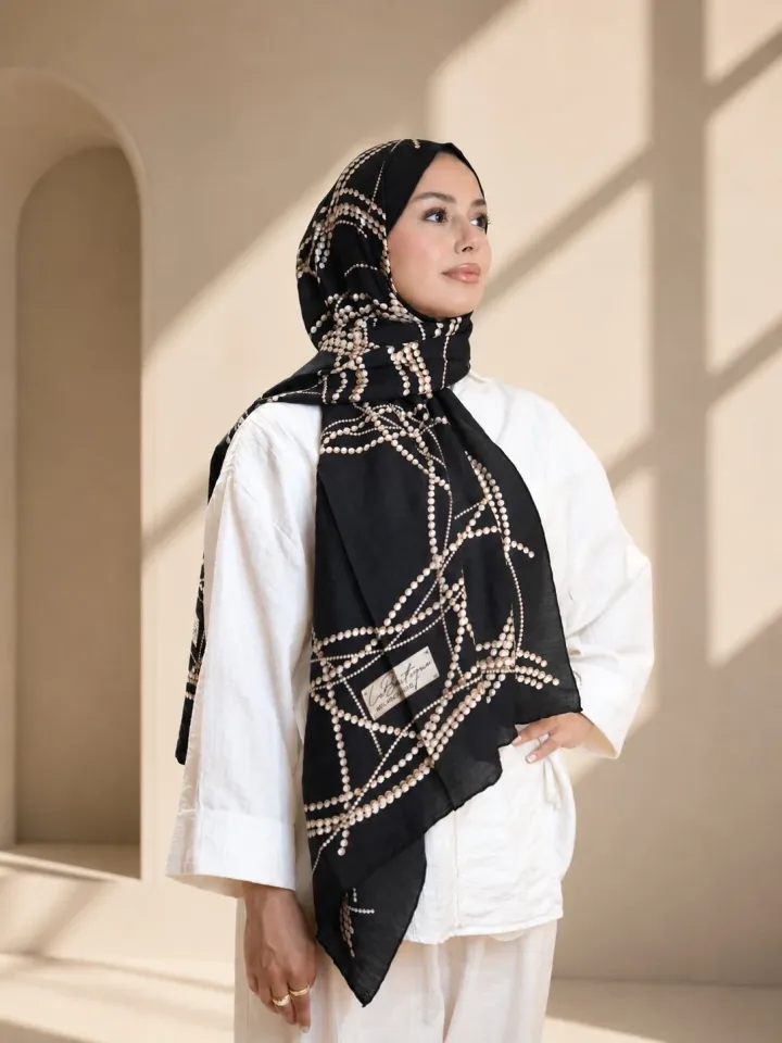 La Boutique Güz Serisi Bitkisel Şal 2514