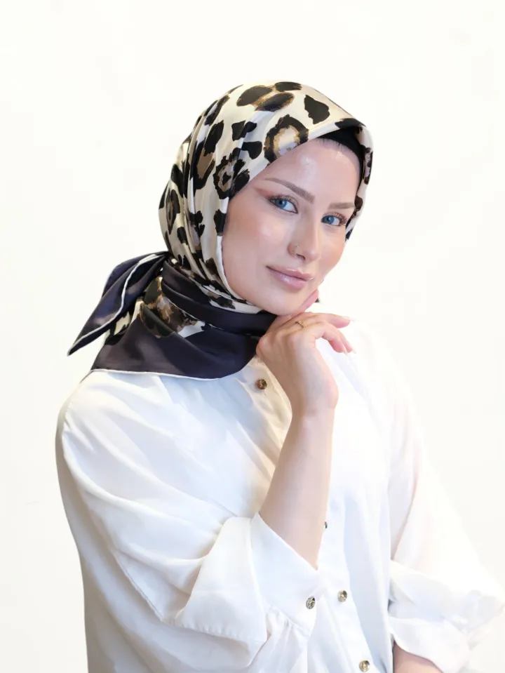 Sisley Twill İpek Eşarp 454127