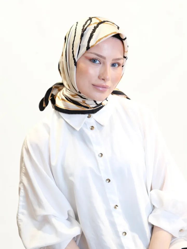 Sisley Twill İpek Eşarp 418463