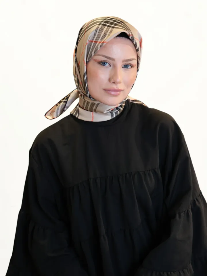 Belli Saf Twill İpek Eşarp 415239
