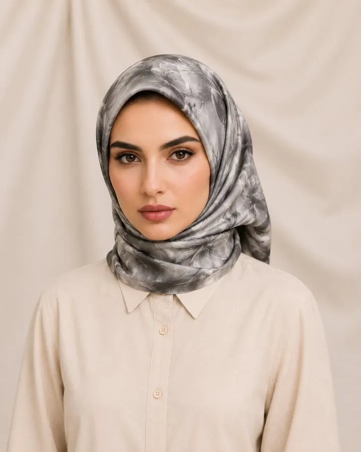 Carell Soft Eşarp Gri