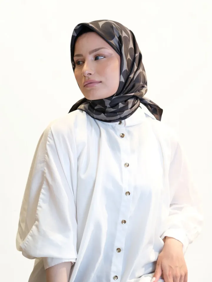Belli Saf Twill İpek Eşarp 415752