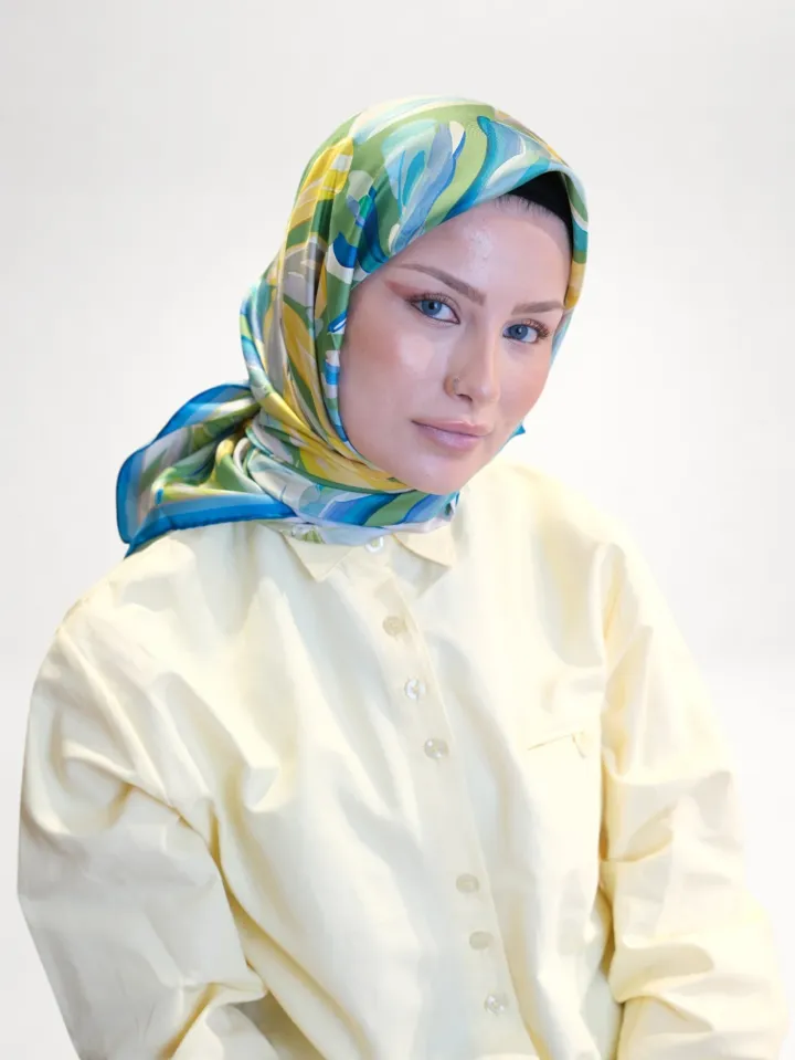 Belli Saf Twill İpek Eşarp 423657