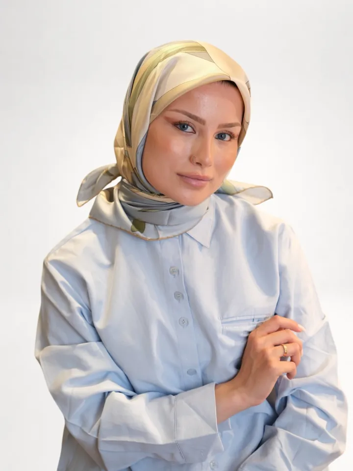 Belli Saf Twill İpek Eşarp 542141