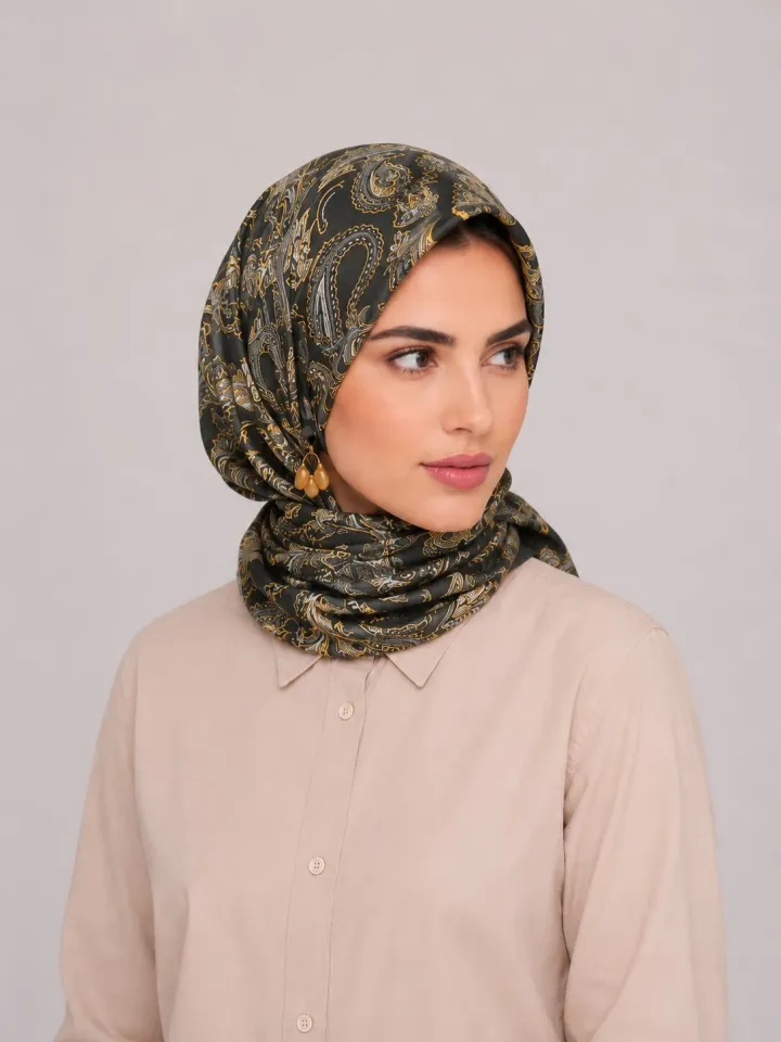 Carell Soft Eşarp Yeşil