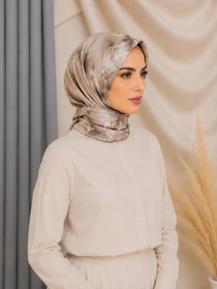 Carell Soft Eşarp Vizon