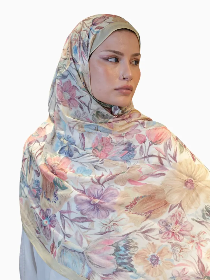Fresh Scarfs Desenli Rami Şal 416984