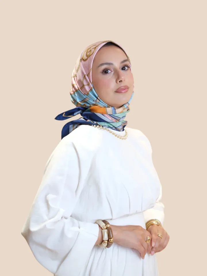 İthal İpek Twill Eşarp Mix