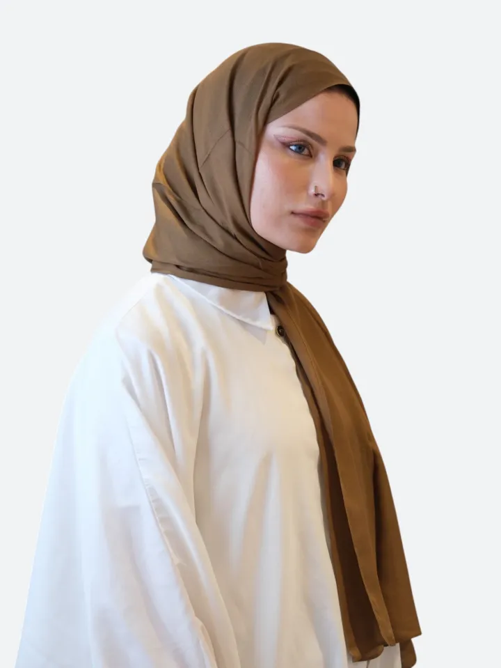 Fresh Scarfs Rami Viskon Şal Latte-01