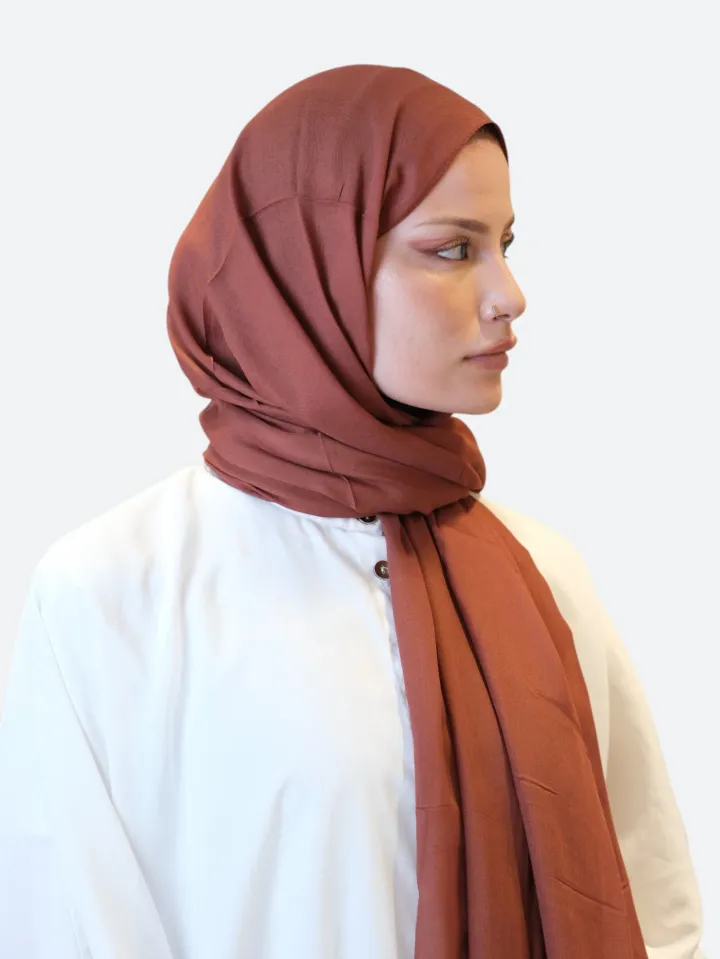 Fresh Scarfs Rami Viskon Şal Tarçın