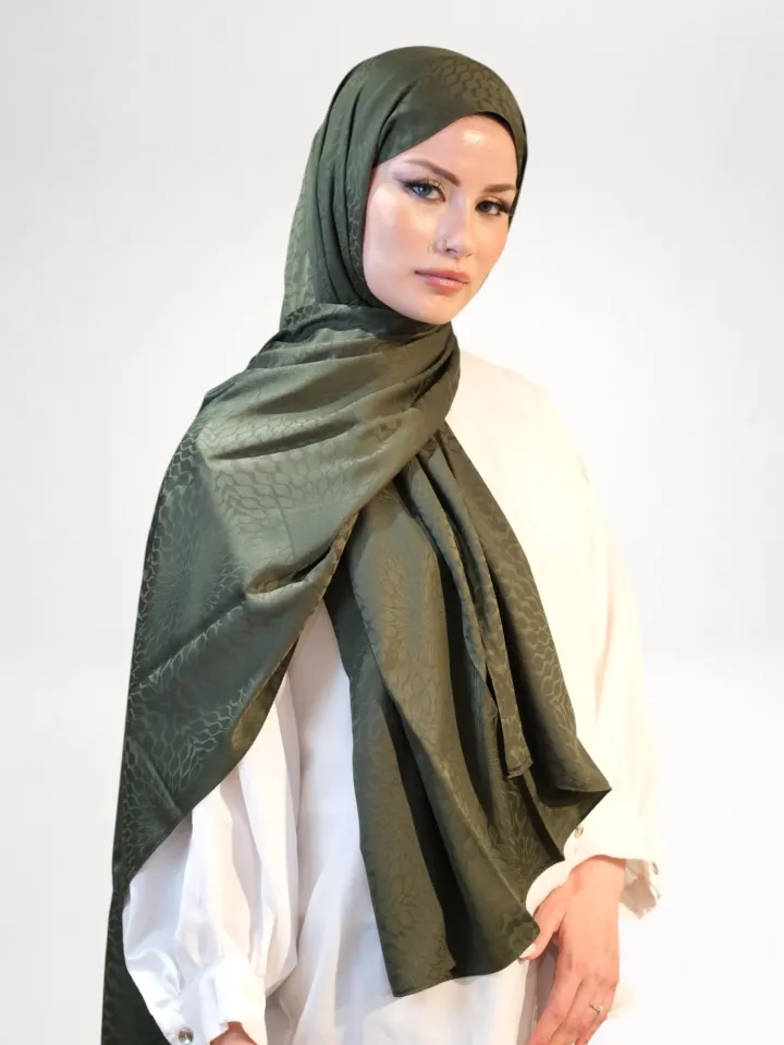 Silk Home Deluxe Şal Haki-02