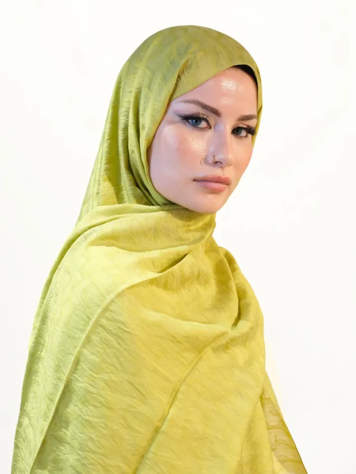 Silk Home Olinda Lüx Şal Yeşil