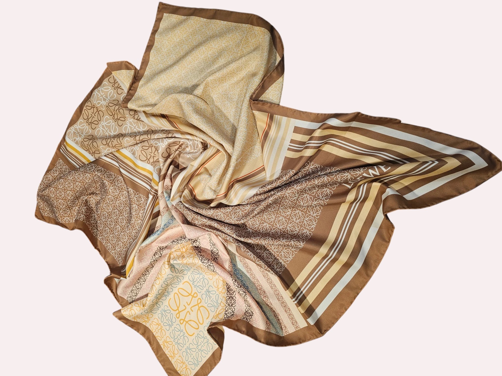 İthal İpek Twill Eşarp Lw - Görsel 2