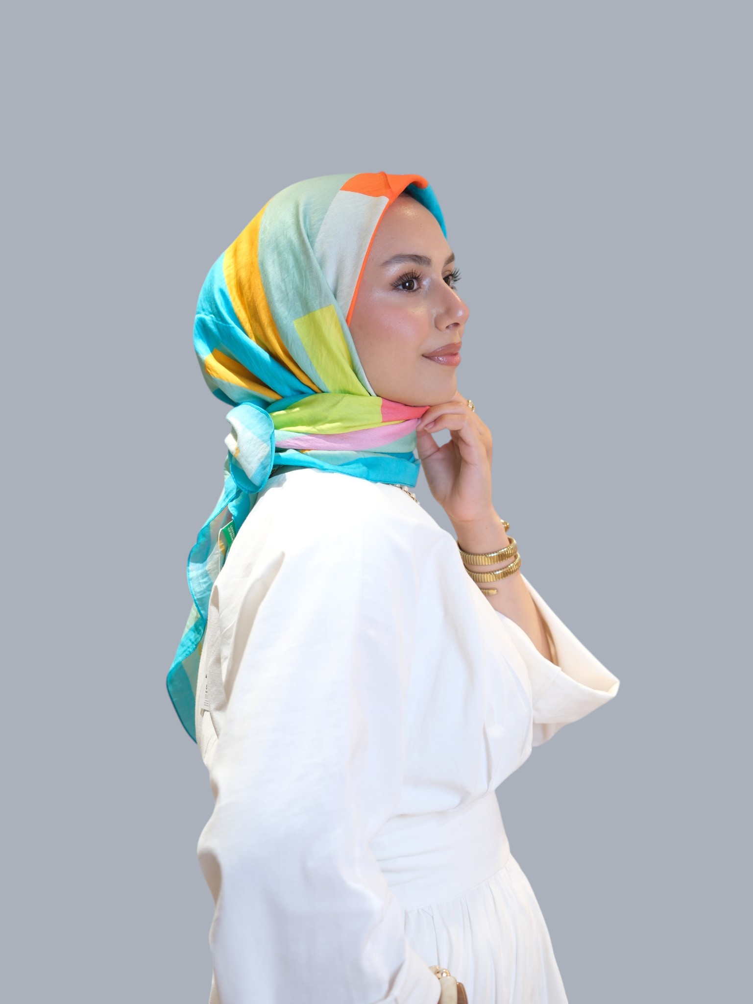 Benetton Siena Eşarp 1007 - Görsel 4