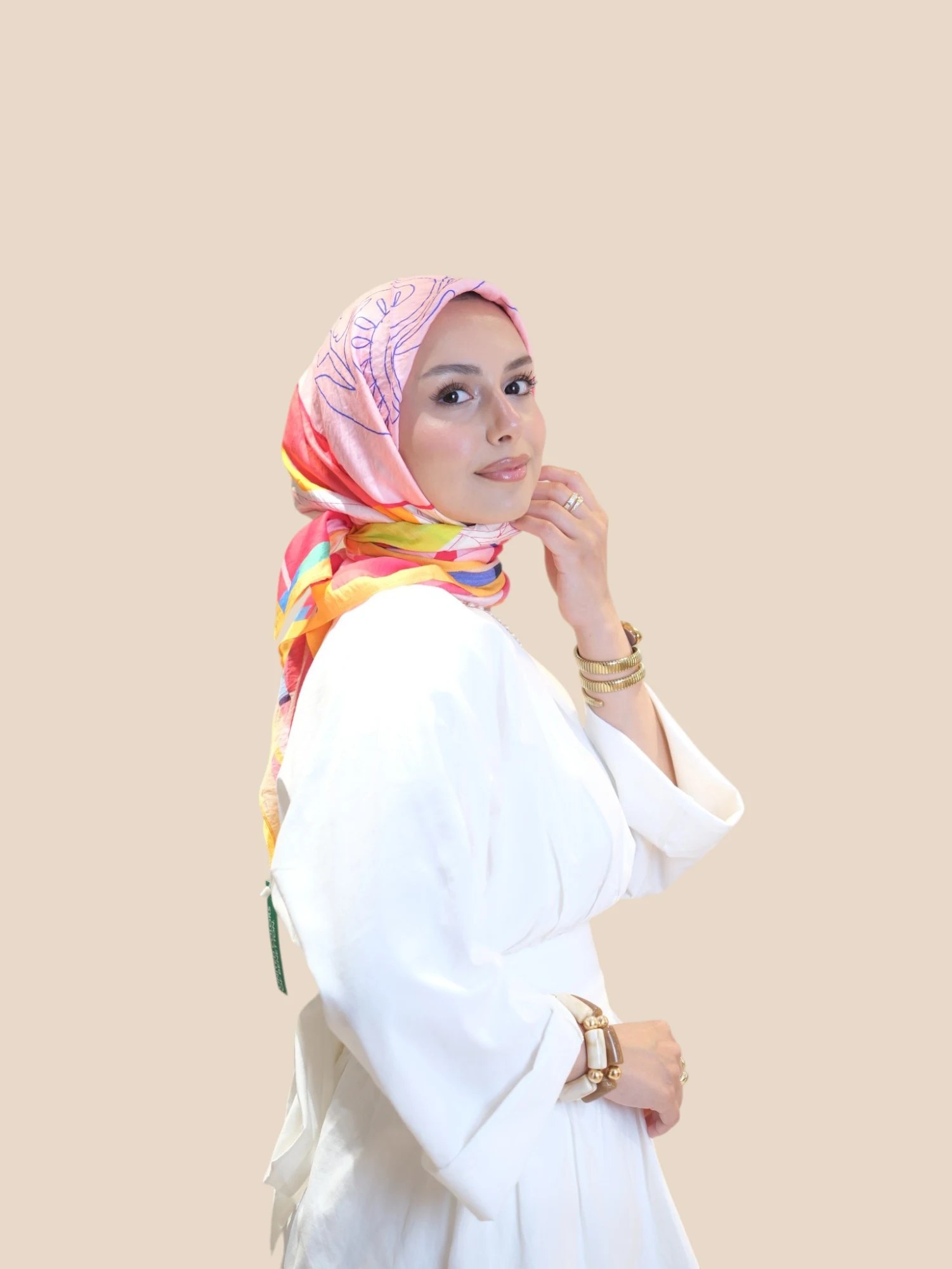 Benetton Siena Eşarp 1009 - Görsel 4