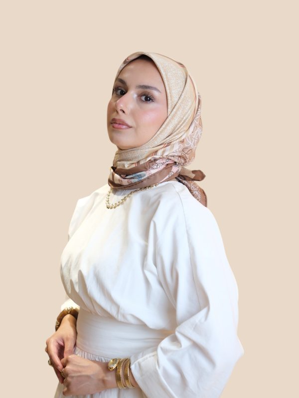 İthal İpek Twill Eşarp Lw