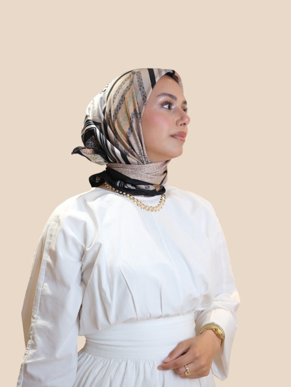 İthal İpek Twill Eşarp Lw Green