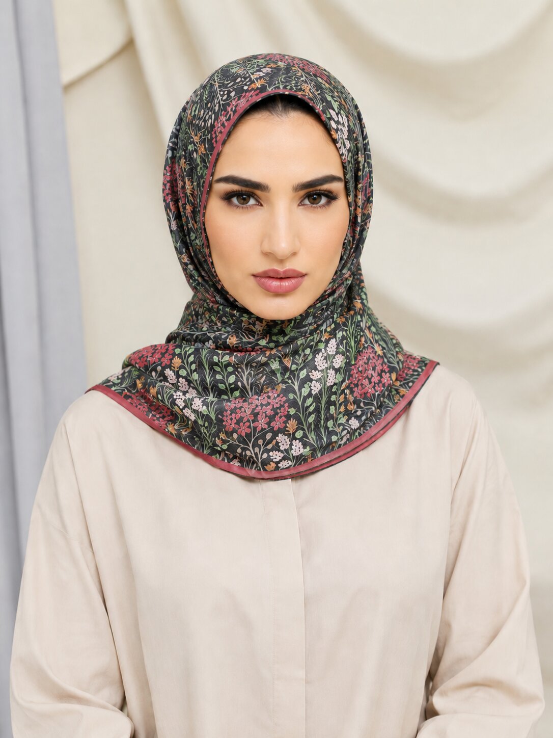 Carell Soft Eşarp Mürdüm - Görsel 3