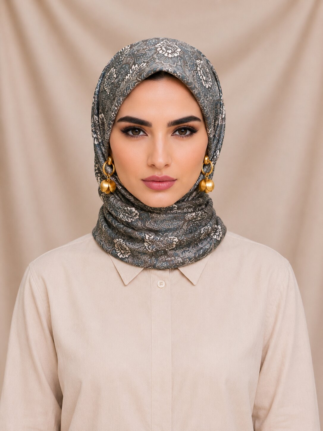 Carell Soft Eşarp Yeşil