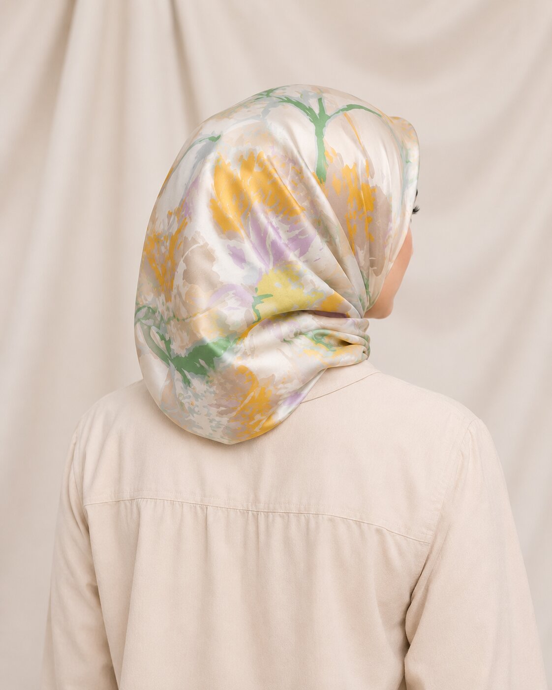 Carell Soft Eşarp Sarı - Görsel 4