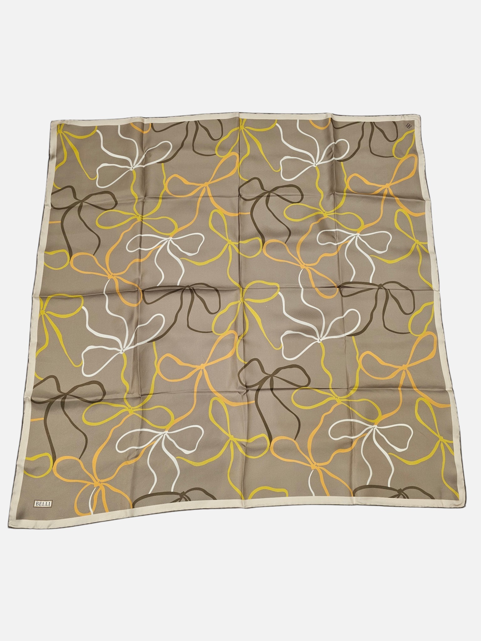 Belli Saf Twill İpek Eşarp 419631 - Görsel 6