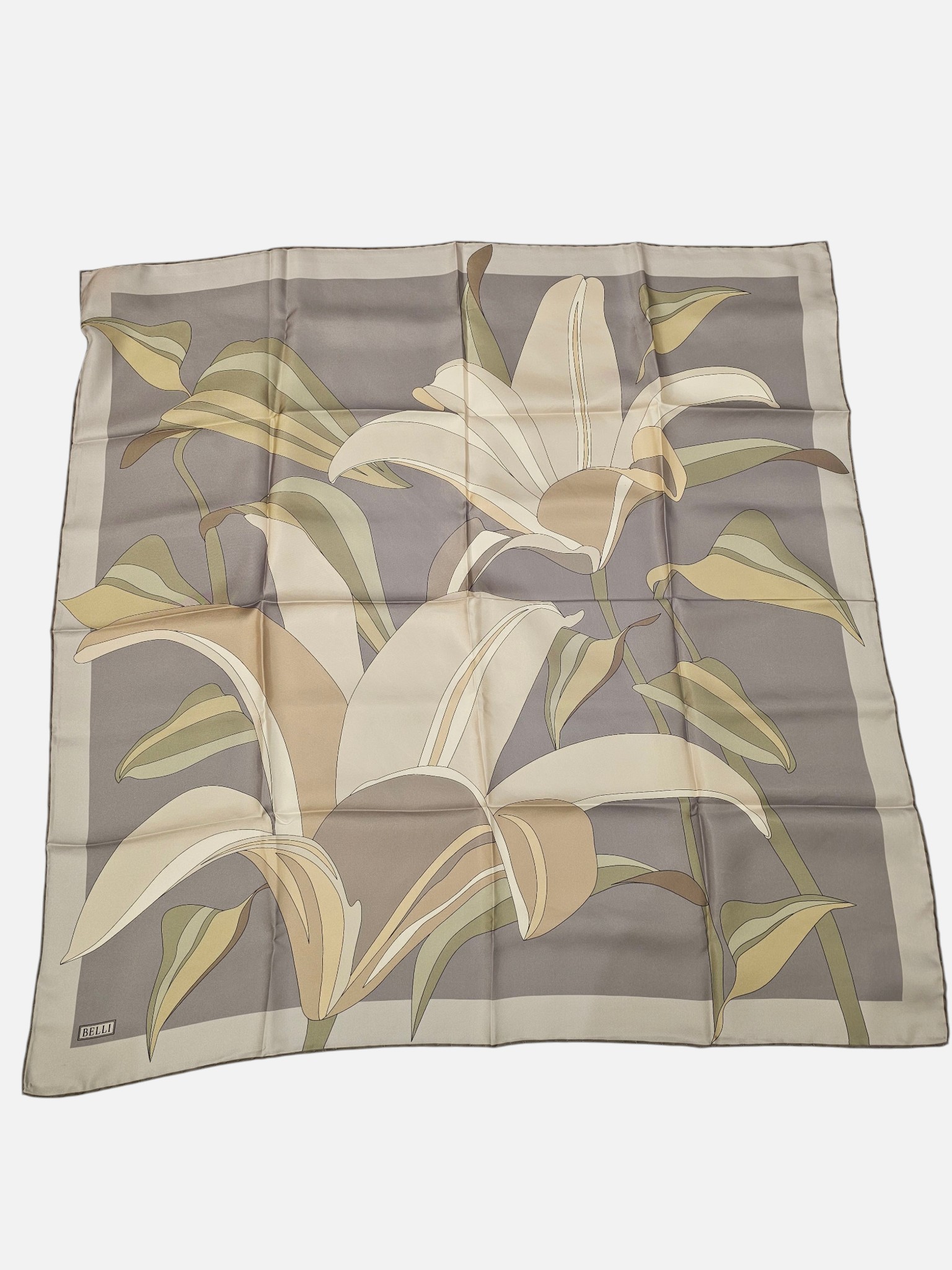 Belli Saf Twill İpek Eşarp 4152141 - Görsel 2
