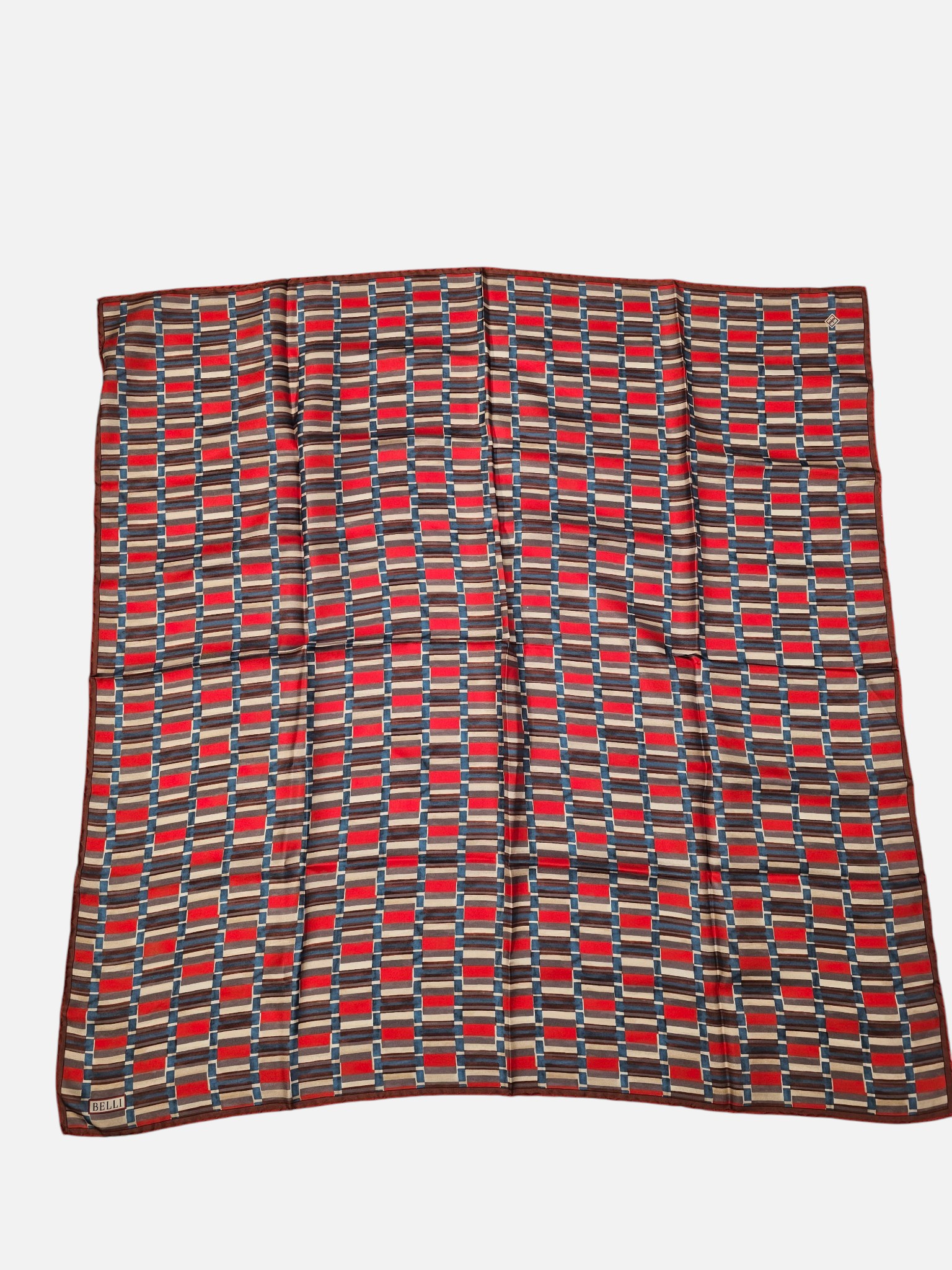 Belli Saf Twill İpek Eşarp 419654 - Görsel 2