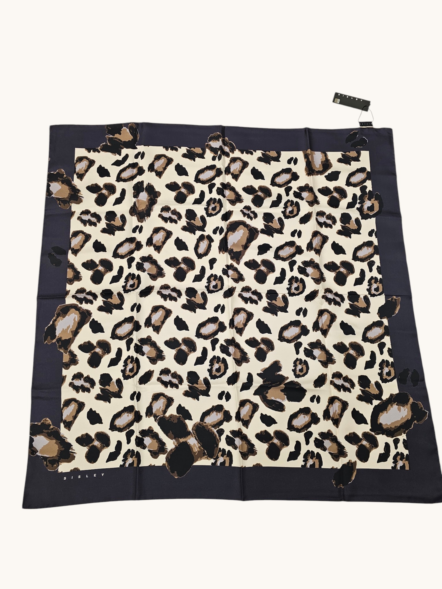 Sisley Twill İpek Eşarp 454127 - Görsel 2