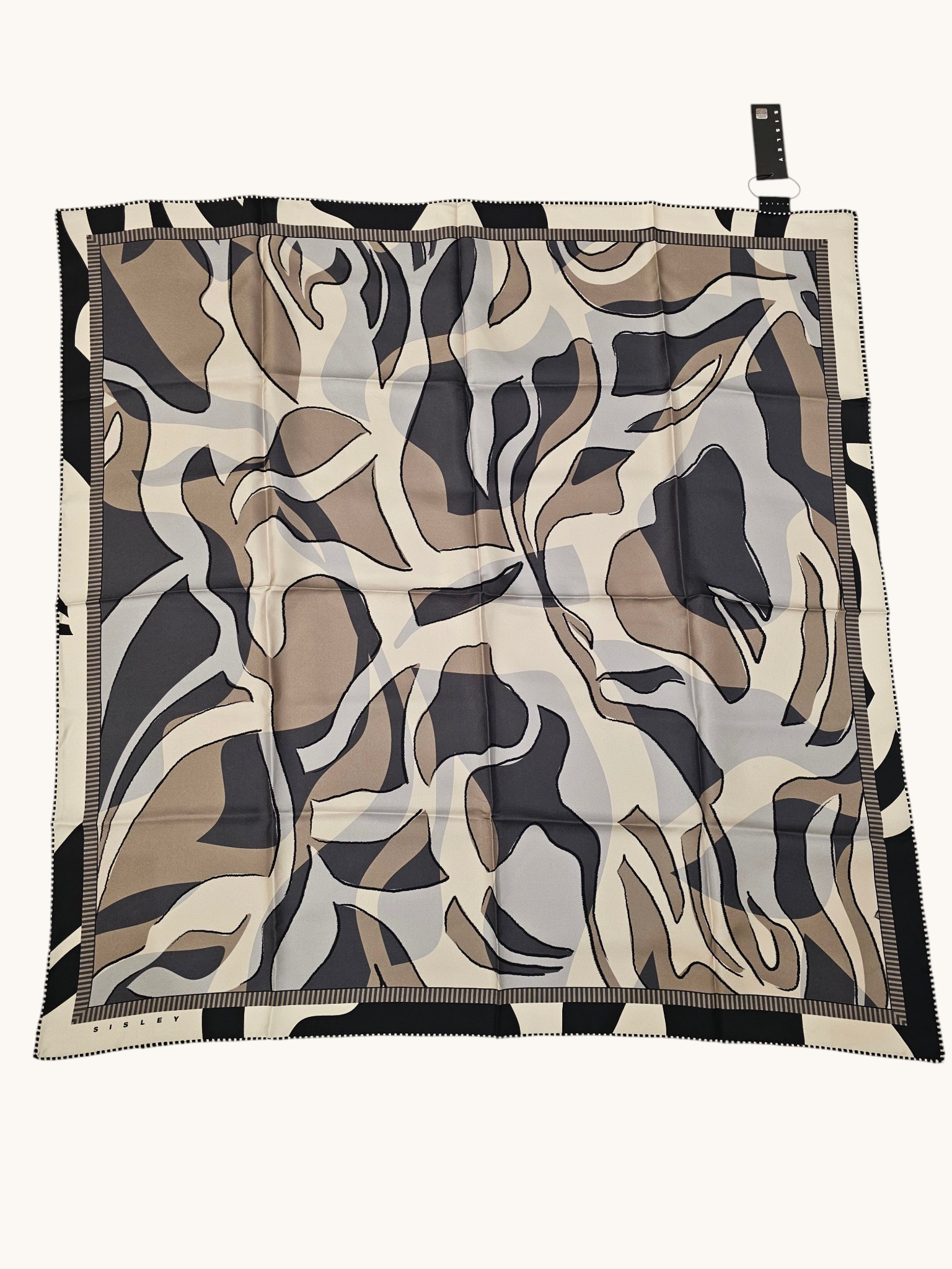 Sisley Twill İpek Eşarp 416398 - Görsel 2