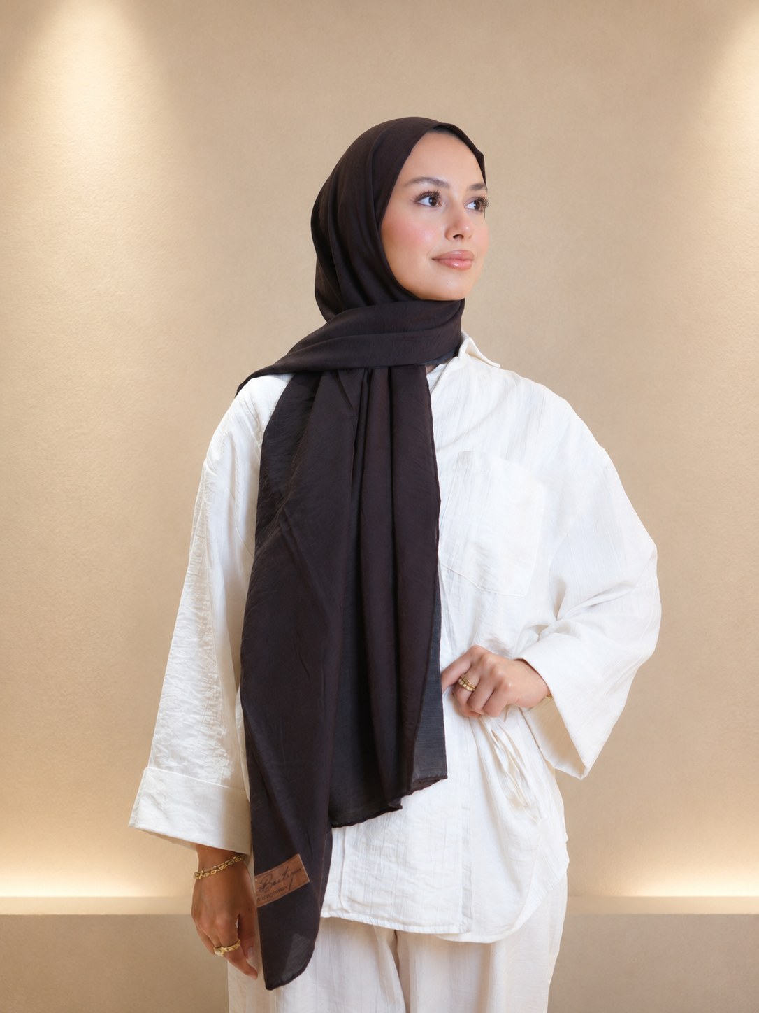 La Boutique Güz Serisi Bitkisel Şal 1434 - Görsel 2