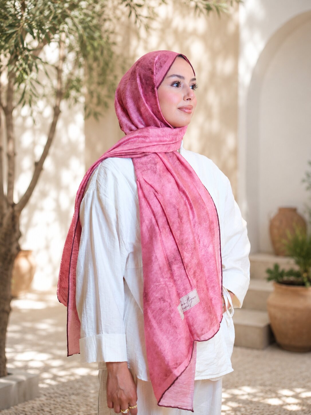 La Boutique Güz Serisi Bitkisel Şal 1423