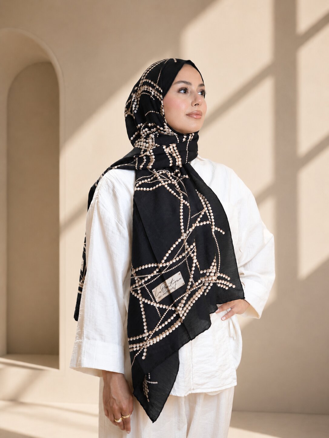 La Boutique Güz Serisi Bitkisel Şal 2514