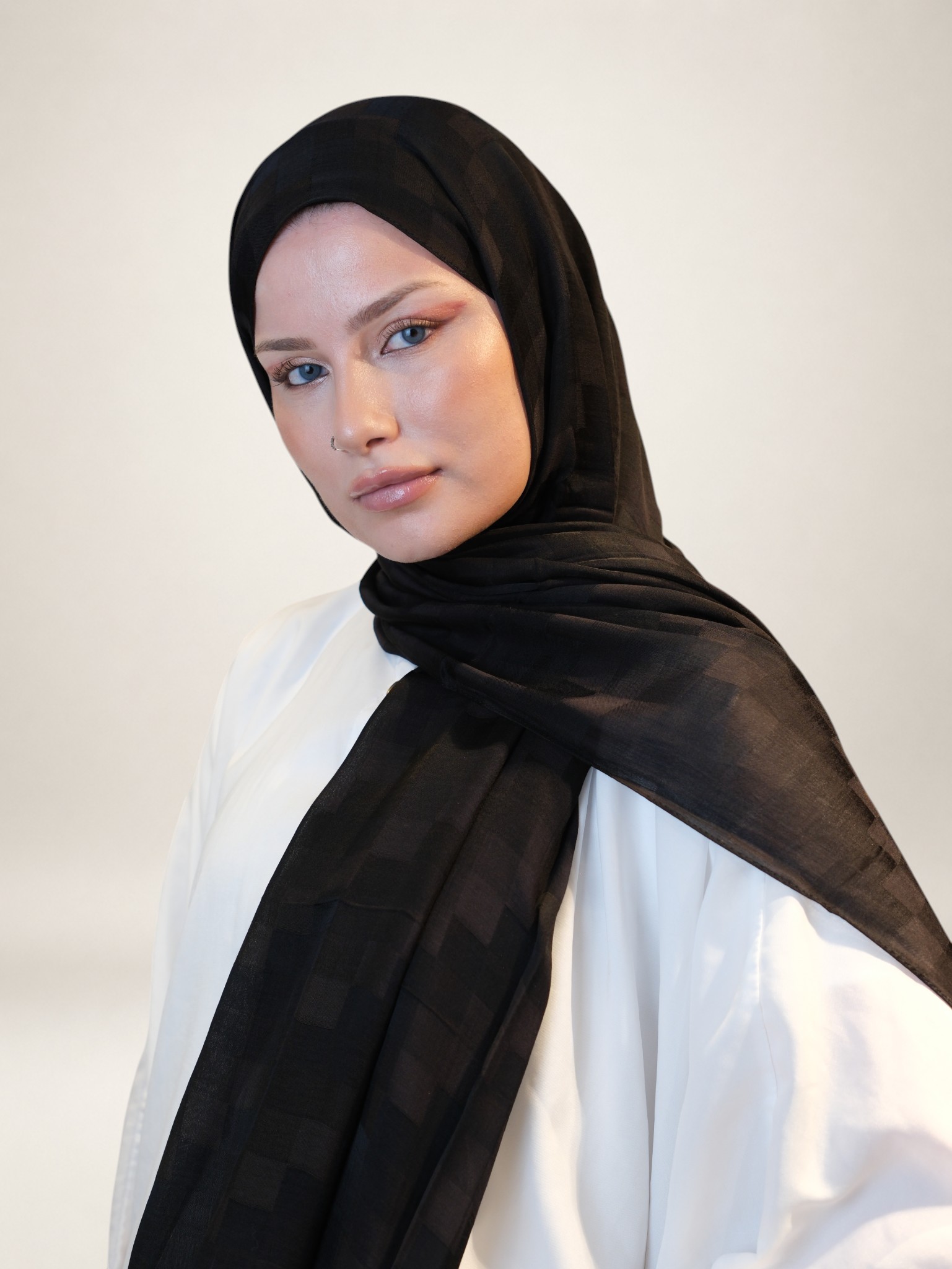 Fresh Scarfs Nori İpeksi Jakar Şal 415232