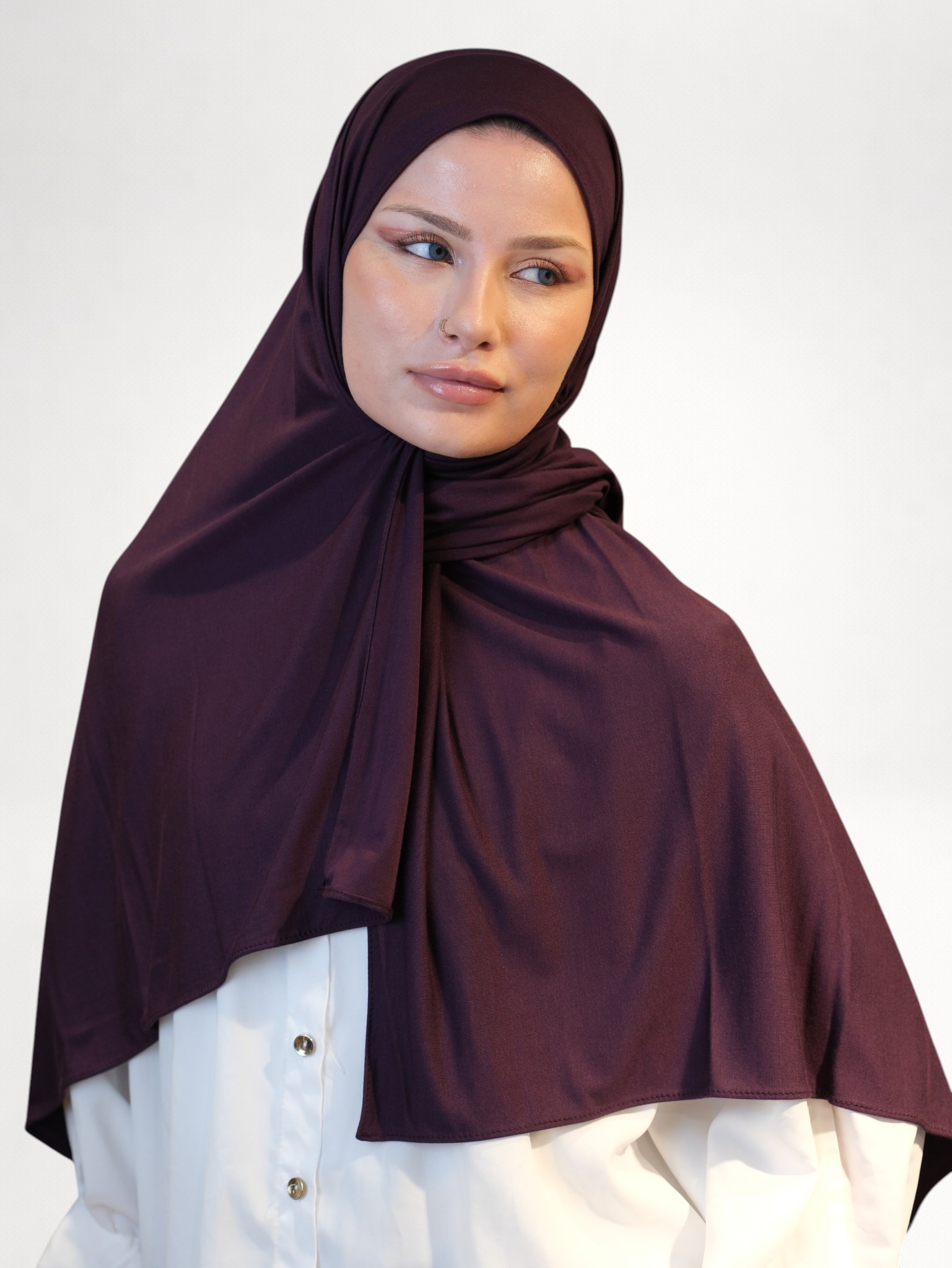 Fresh Scarfs Bambu PenyeŞal Bordo - Görsel 3