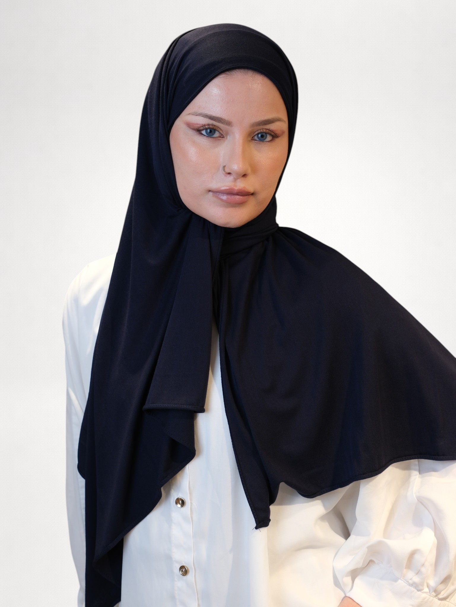 Fresh Scarfs Bambu PenyeŞal Lacivert - Görsel 2