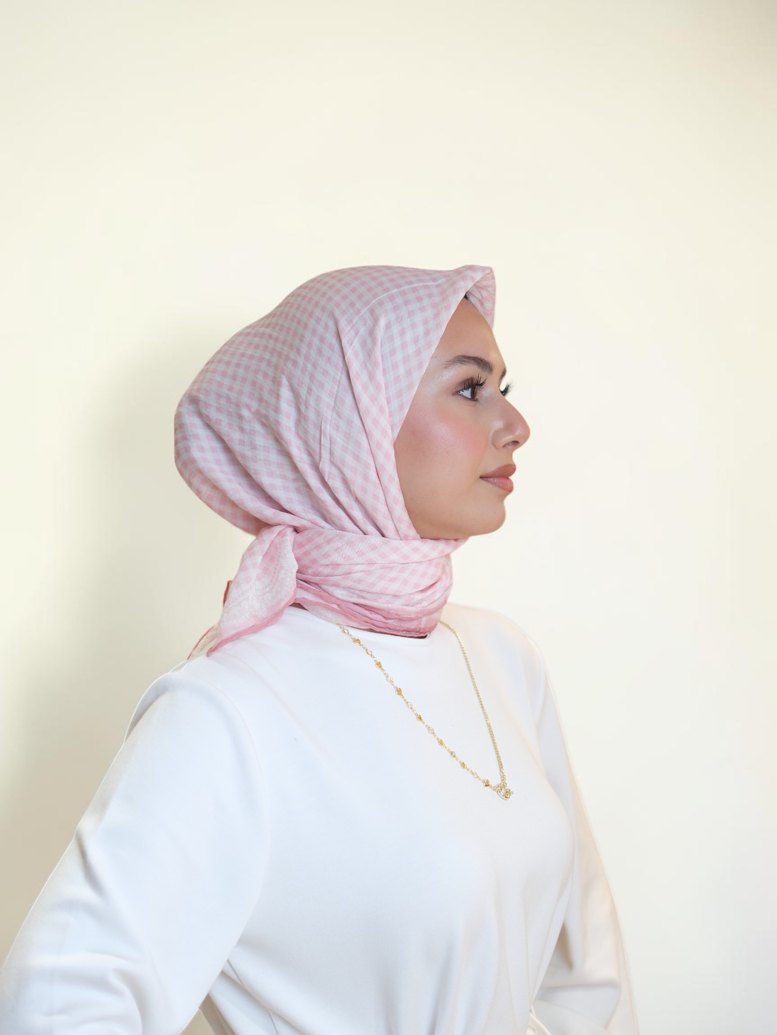 La Boutique Güz Serisi Bitkisel Eşarp Pembe - Görsel 2