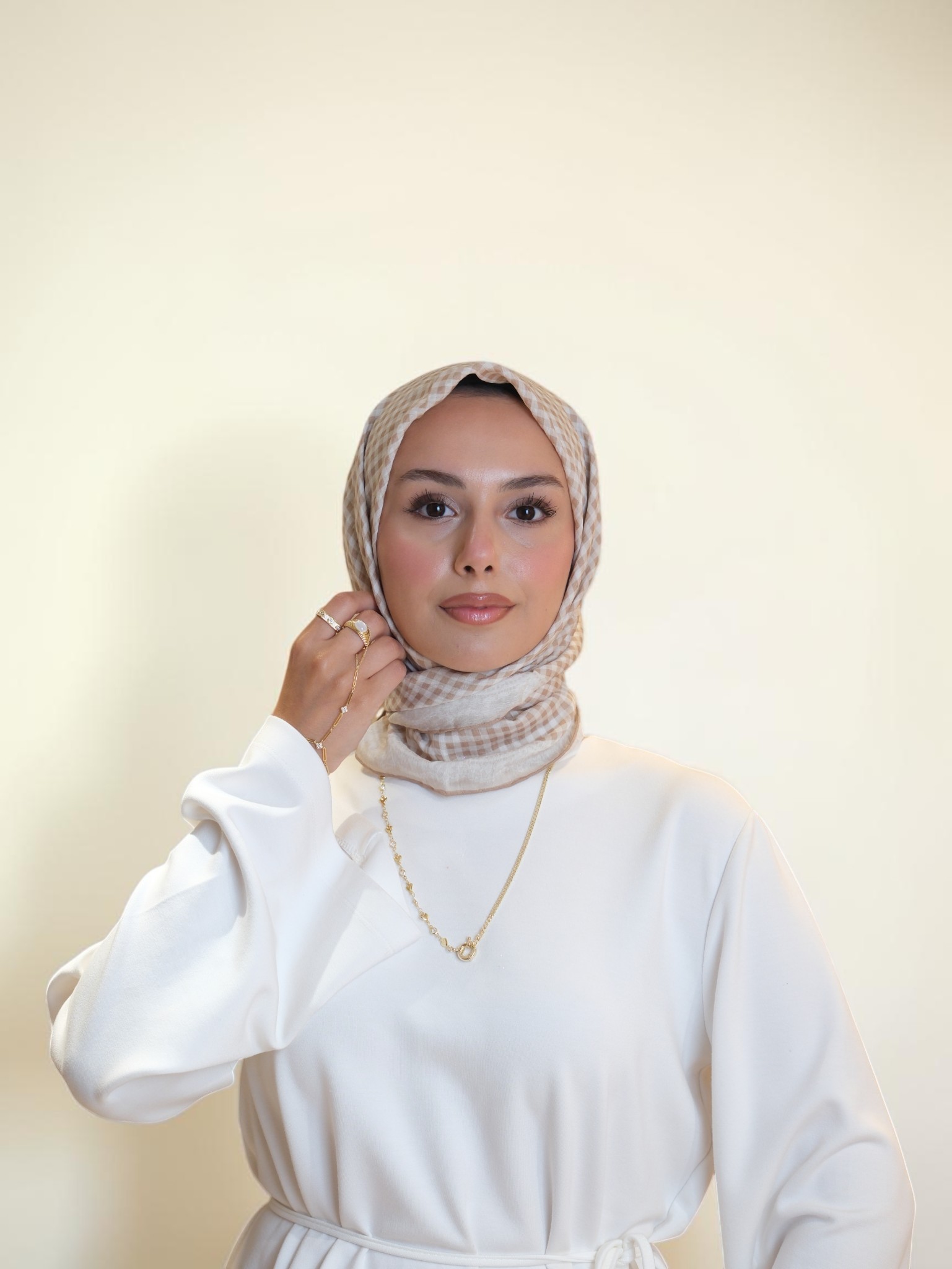 La Boutique Güz Serisi Bitkisel Eşarp 1443 - Görsel 4