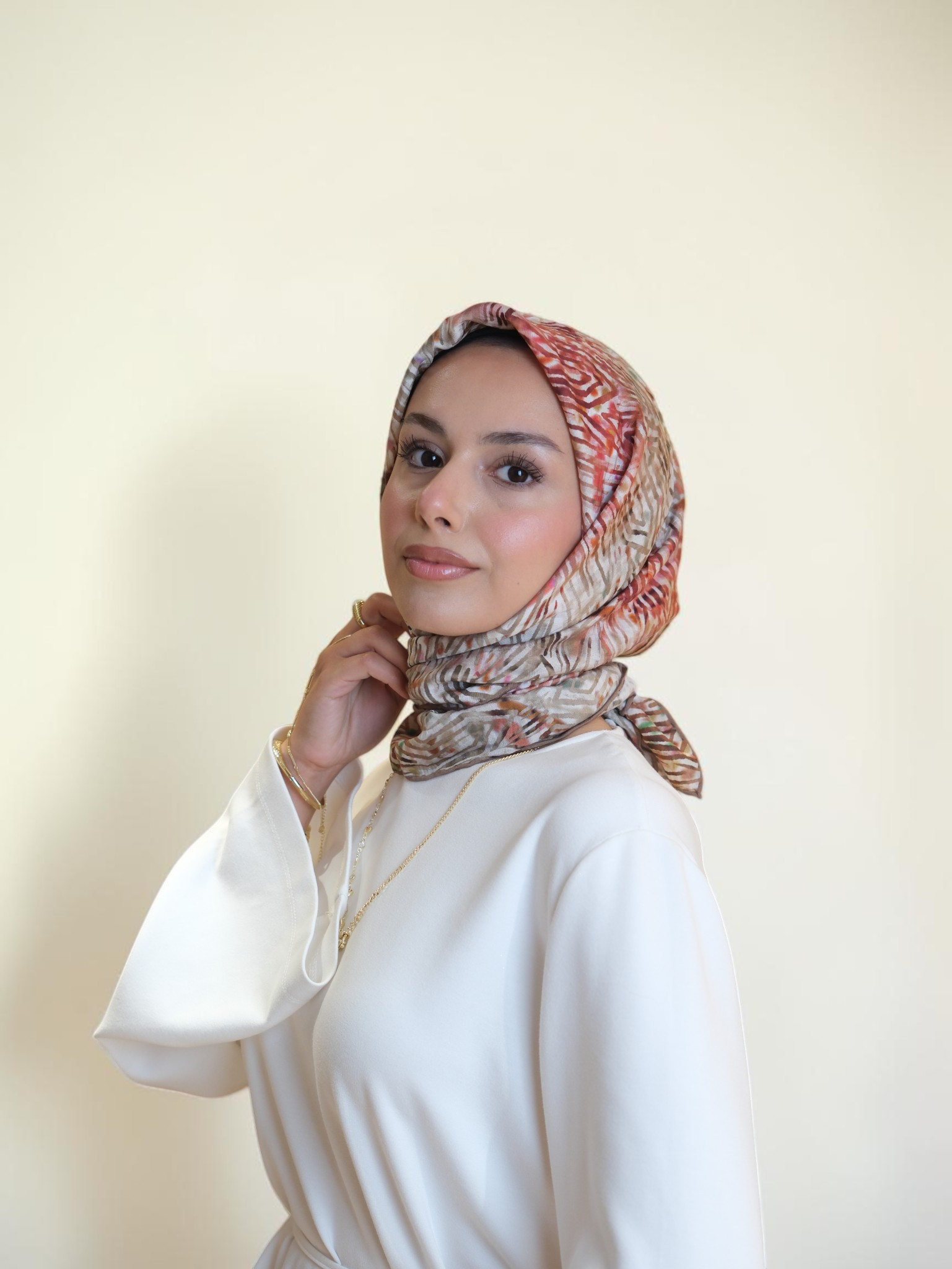 La Boutique Güz Serisi Bitkisel Eşarp 1525