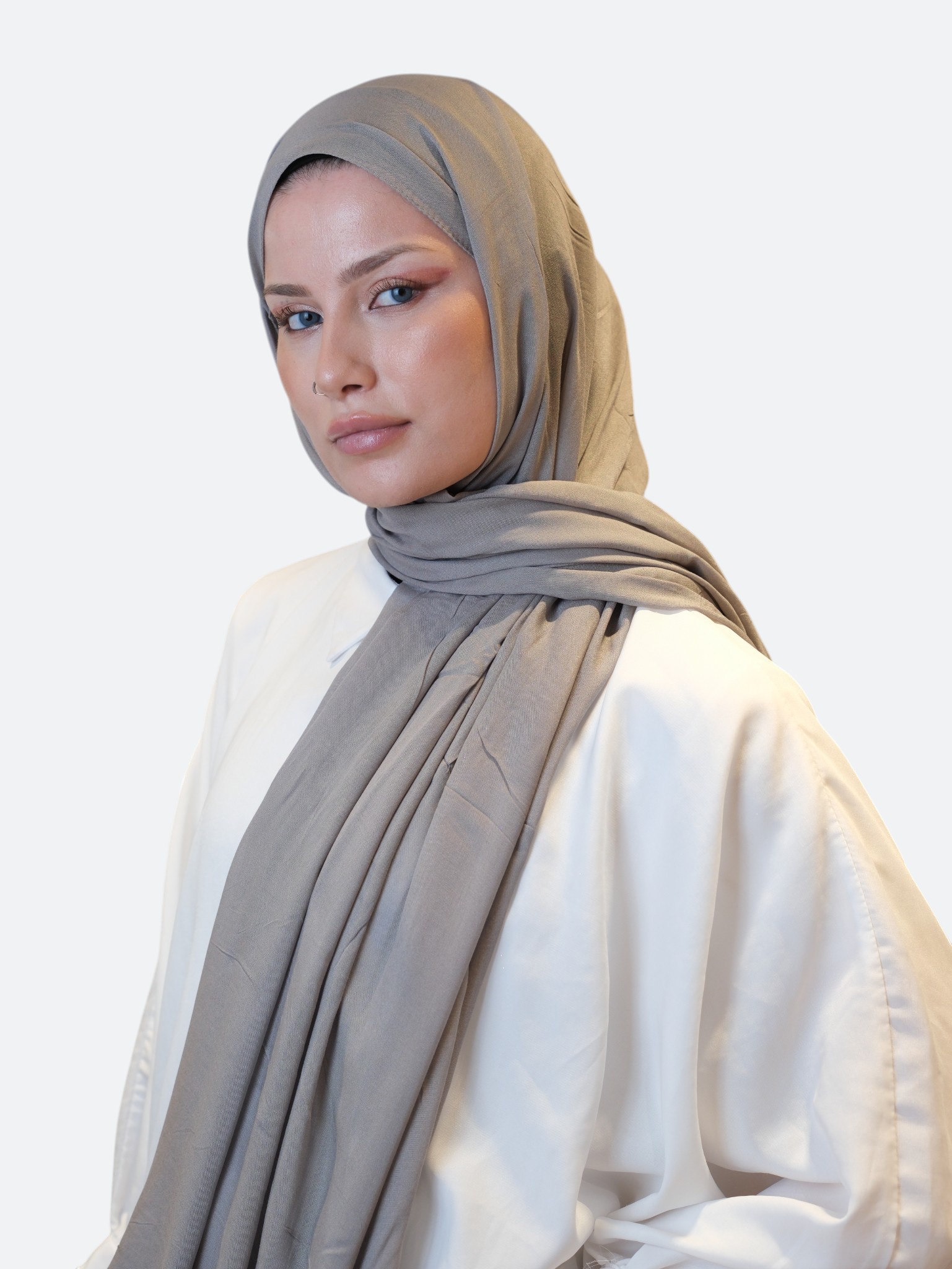 Fresh Scarfs Rami Viskon Şal Gri