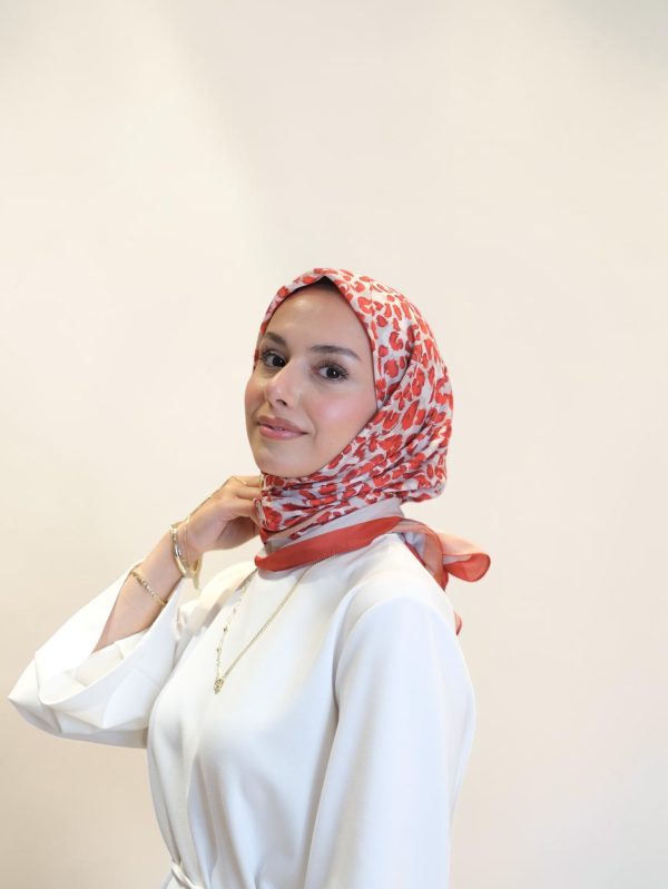 Belli Premium Soft Eşarp Nar Çiçeği