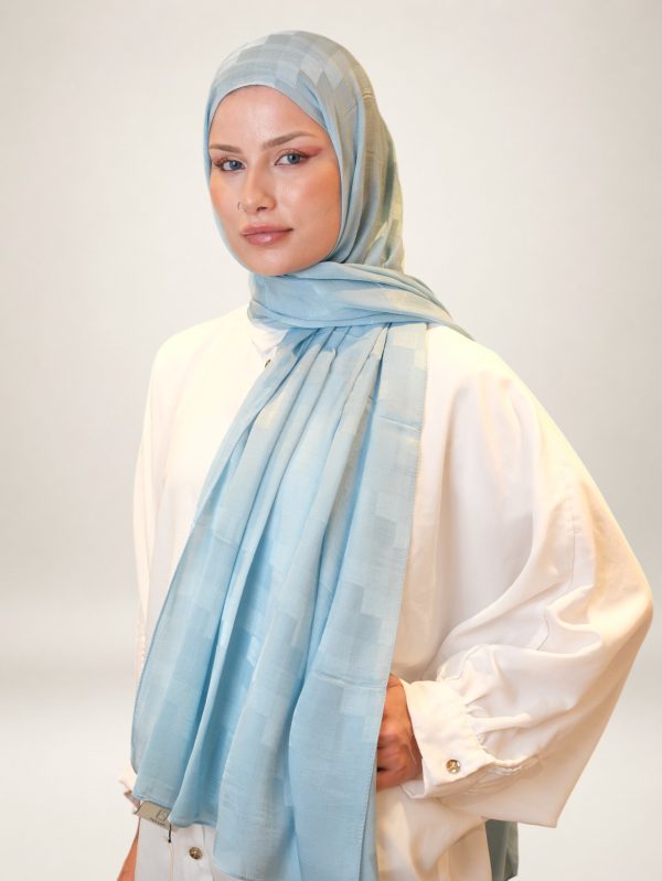 Fresh Scarfs Nori İpeksi Jakar Şal Okyonus
