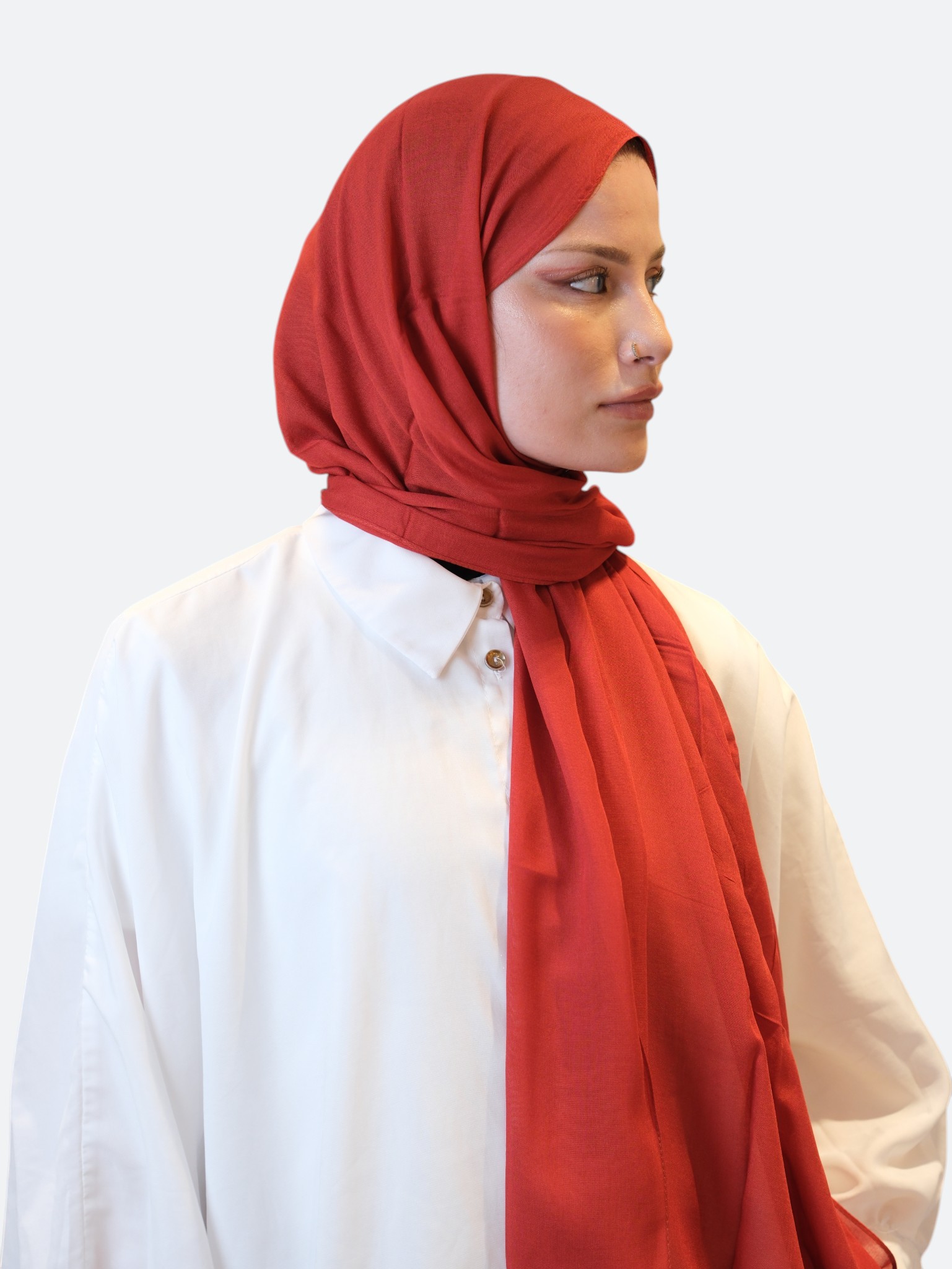 Fresh Scarfs Rami Viskon Şal Nar - Görsel 3